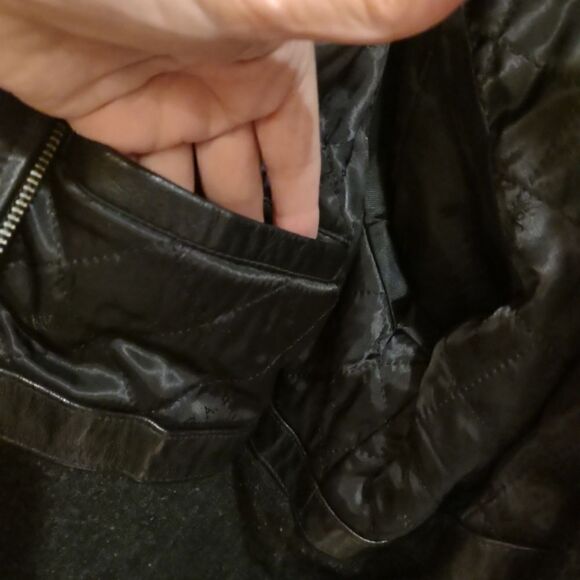 Jos Bank Leather Jacket Size XL - Picture 6 of 11